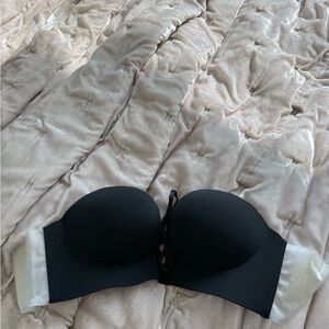Fashion Forms Black Strapless Bra